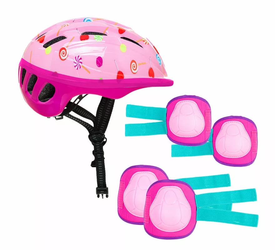 Translation missing: es.Set de Casco y Protecciones rosa
