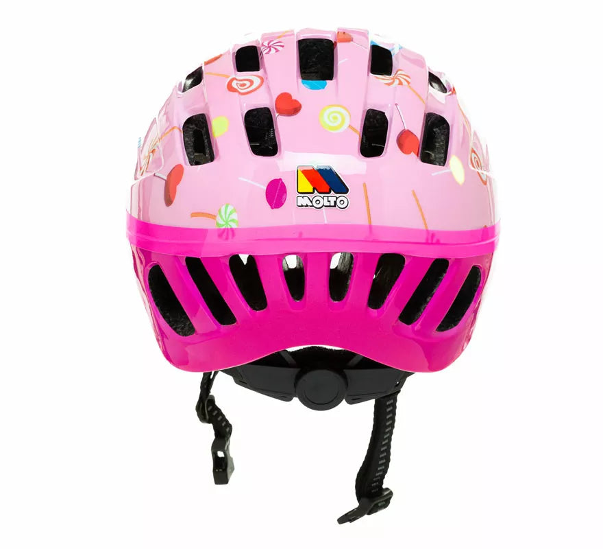 Set de Casco y Protecciones rosa