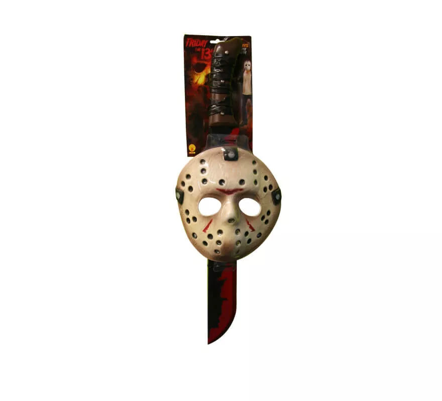 Translation missing: es.Set máscara y machete Jason Viernes 13 Hallloween