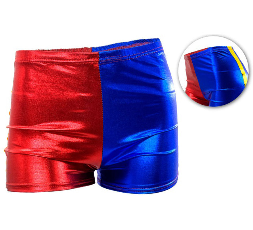 Short Metalizado de Payasa Conflictiva para mujer