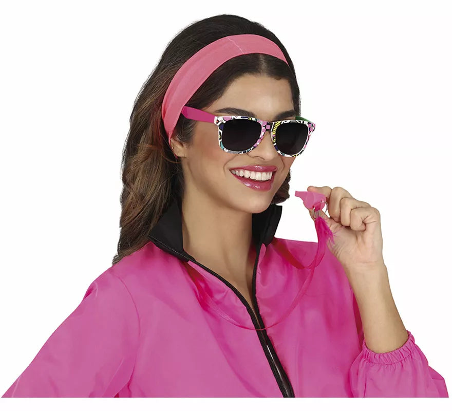 Translation missing: es.Silbato rosa con cinta