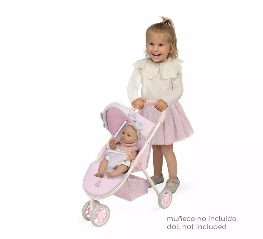Silla de Muñecas de hasta 50 cm de 3 ruedas