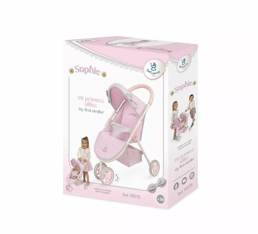 Silla de Muñecas de hasta 50 cm de 3 ruedas