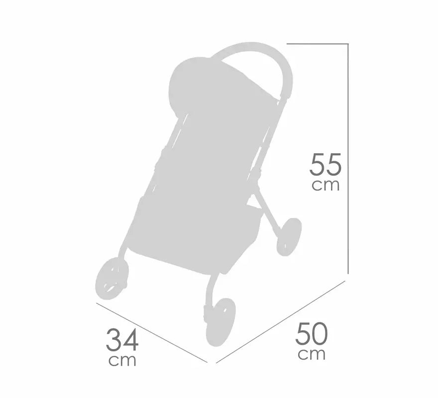 Translation missing: es.Silla de Muñecas de hasta 50 cm de 4 ruedas