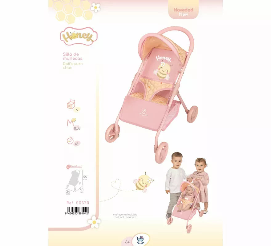 Translation missing: es.Silla de Muñecas de hasta 50 cm de 4 ruedas