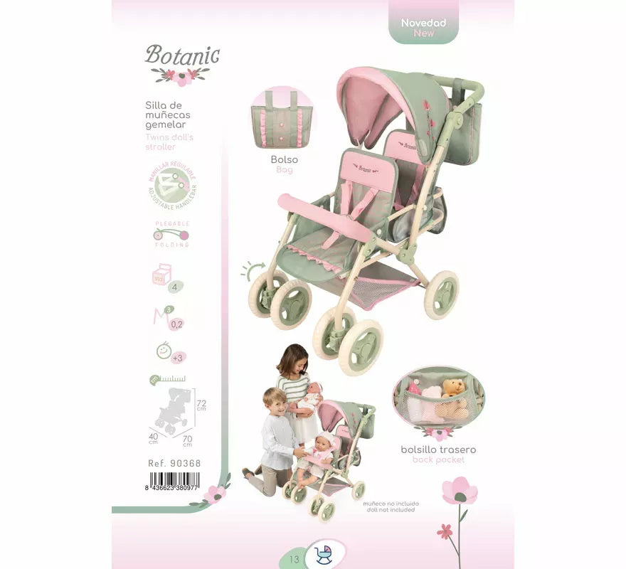 Translation missing: es.Silla de Muñecas de hasta 52 cm Gemelar Plegable