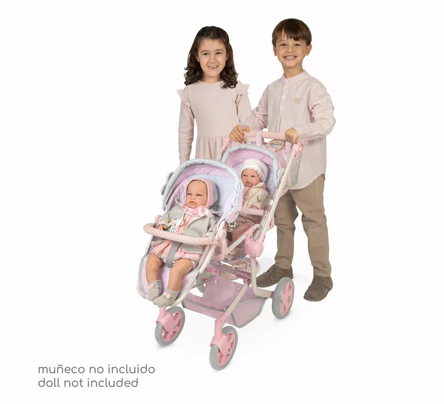 Translation missing: es.Silla de Muñecas de hasta 52 cm Gemelar Plegable Multiposición