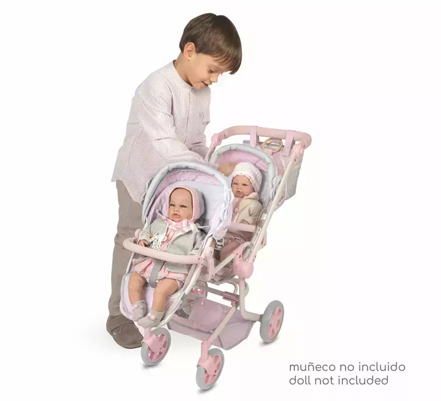 Translation missing: es.Silla de Muñecas de hasta 52 cm Gemelar Plegable Multiposición
