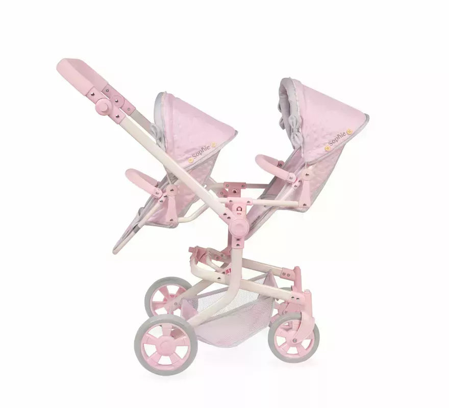 Silla de Muñecas de hasta 52 cm Gemelar Plegable Multiposición