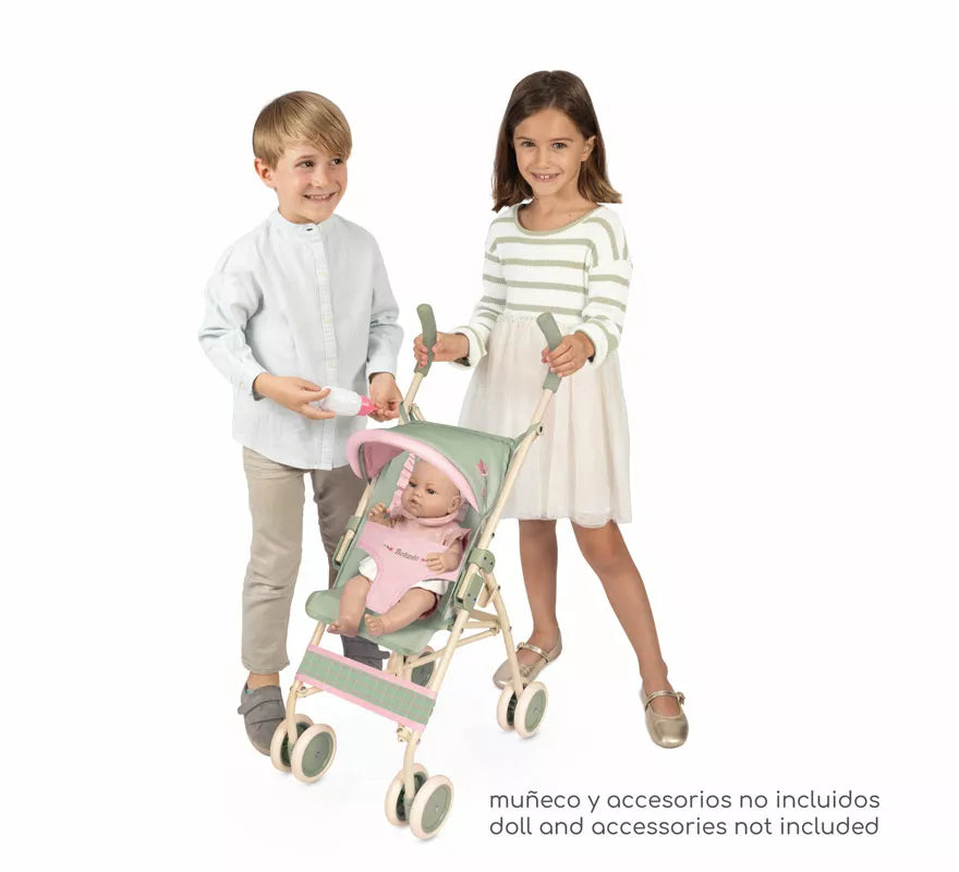 Silla de Muñecas de hasta 52 cm Grande con Capota