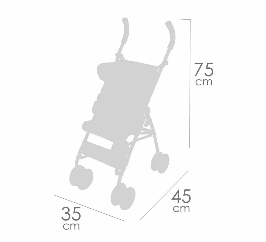 Translation missing: es.Silla de Muñecas de hasta 52 cm Grande con Capota