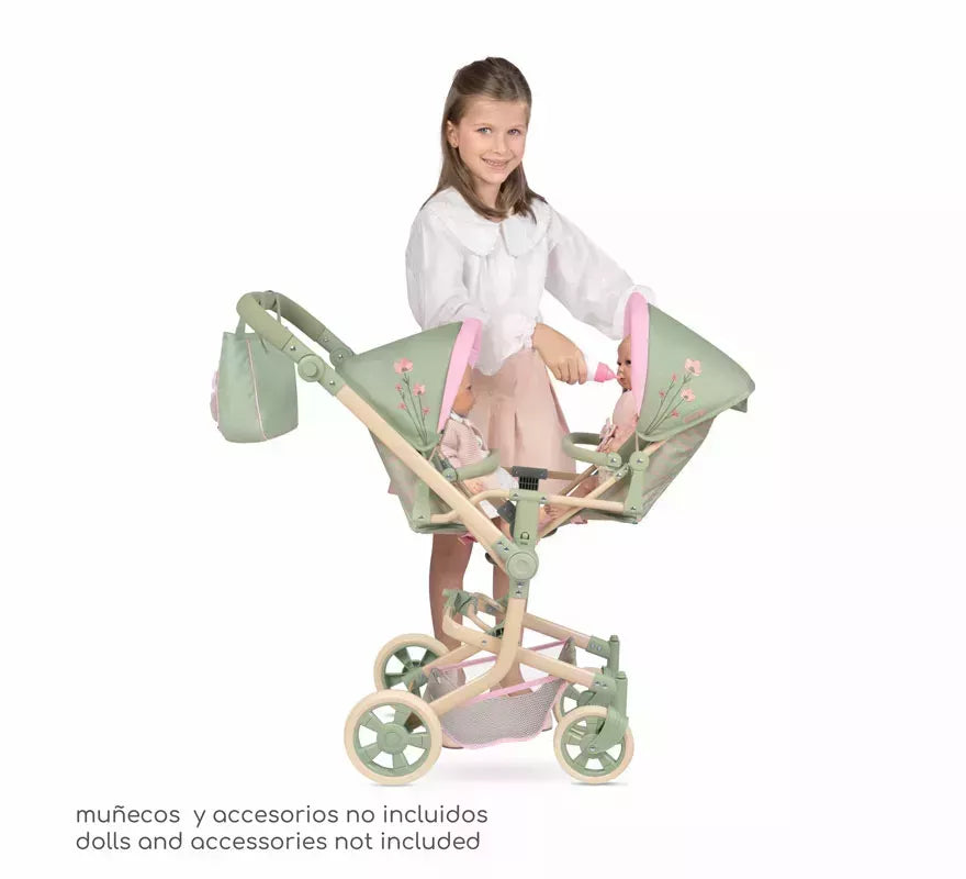 Translation missing: es.Silla de Muñecas de hasta 52 cm Multiposición Gemelar Plegable
