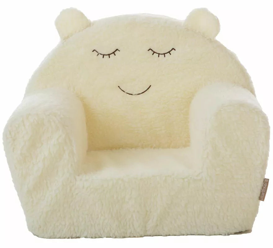 Translation missing: es.Sillón de Borreguillo beige infantil