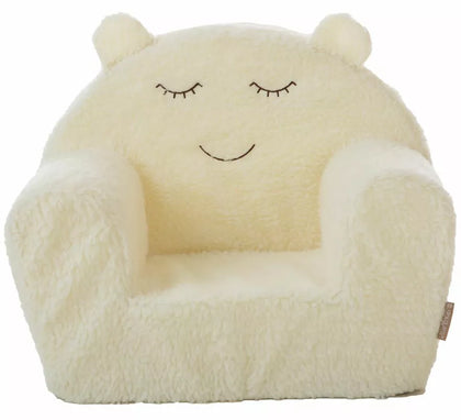 Sillón de Borreguillo beige infantil