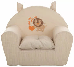 Sillón Jungla infantil de 44x34x53 cm
