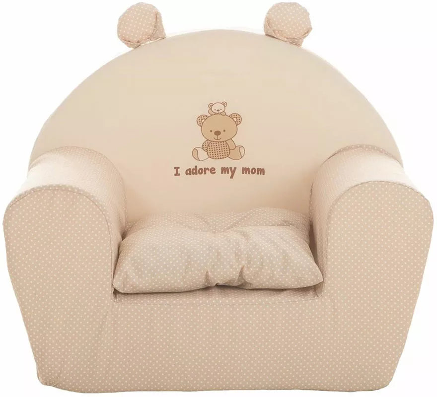Translation missing: es.Sillón Ositos 'I ADORE MY MOM' infantil de 44x34x53 cm