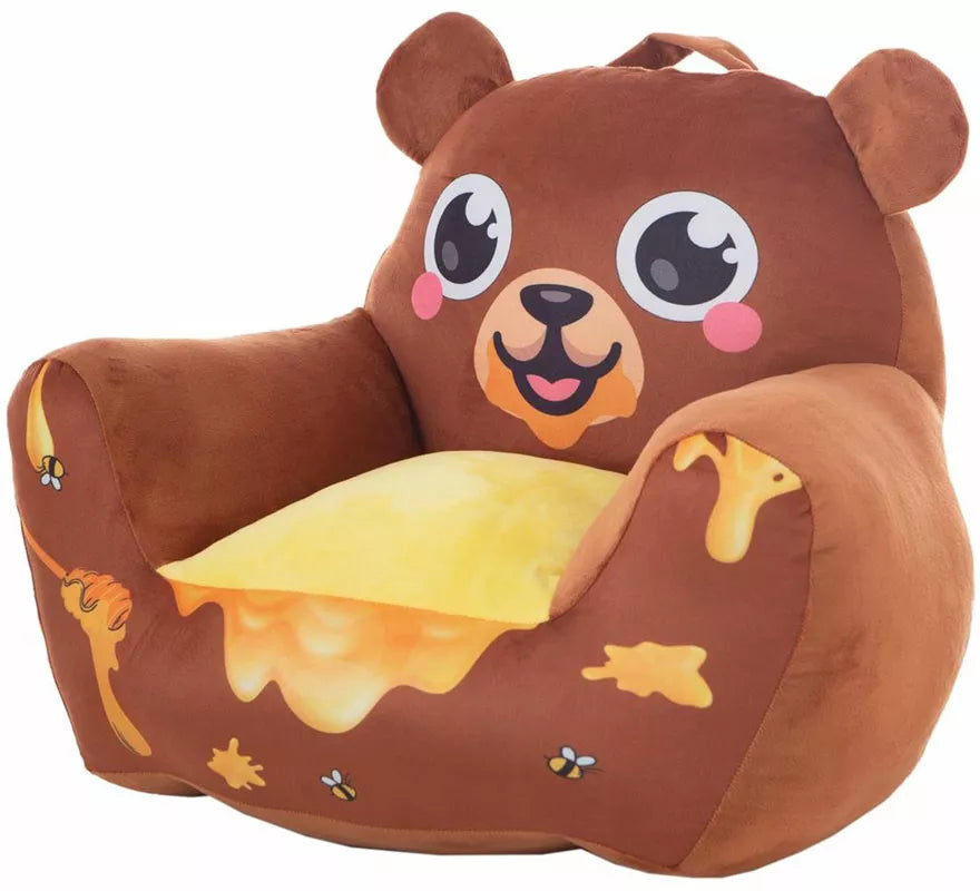 Sillón Oso Miel infantil de 52x48x51 cm