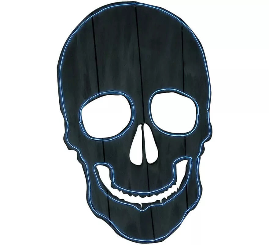 Translation missing: es.Silueta de Calavera Fluorescente 52x34 cm