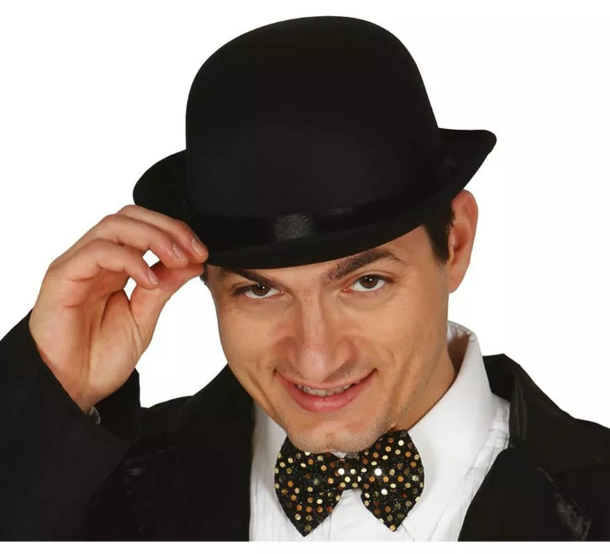 Sombrero Bombín negro