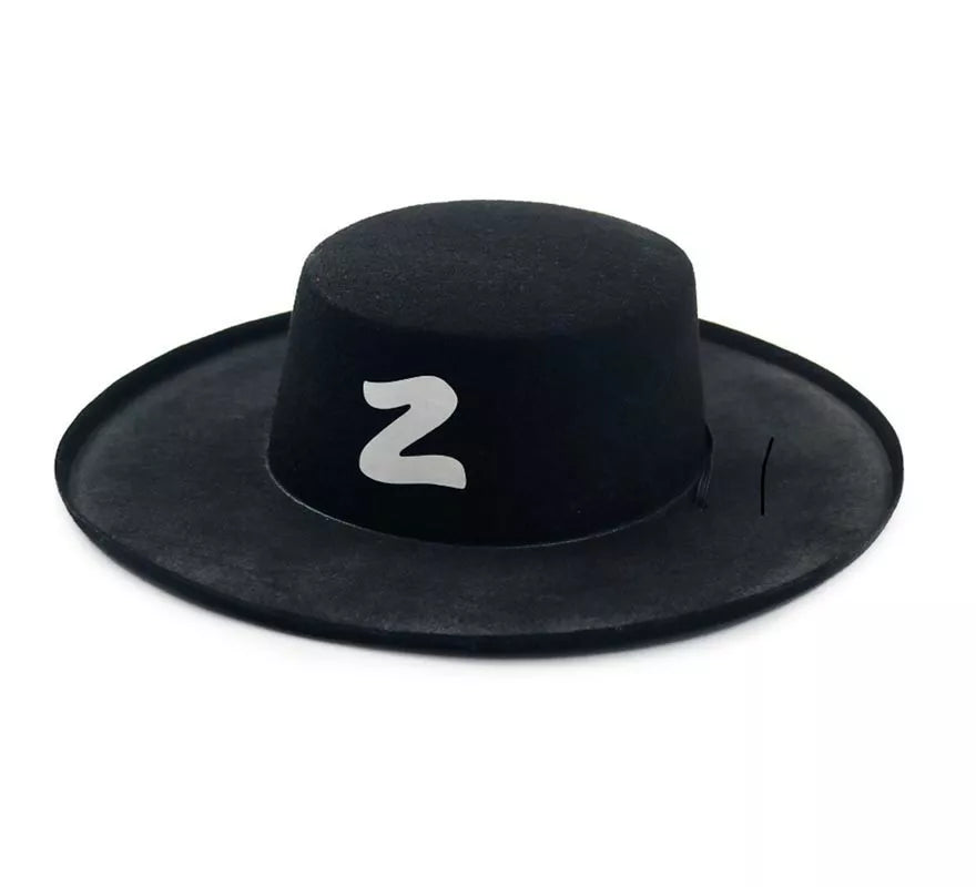 Sombrero de Bandido z negro adulto