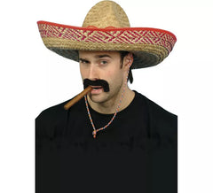 Sombrero de Bandolero Mexicano de Paja