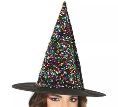 Sombrero de Bruja Brillante