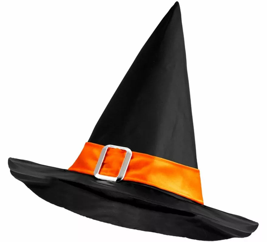 Translation missing: es.Sombrero de Bruja con Banda y Hebilla en varios colores