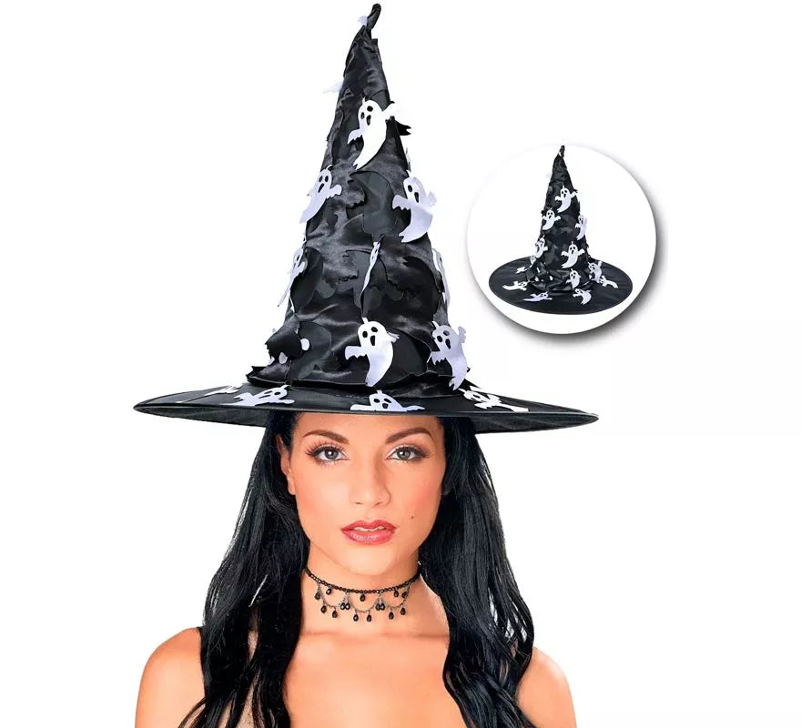 Translation missing: es.Sombrero de Bruja con Fantasma Colgante