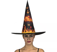 Sombrero de Bruja con Fuego