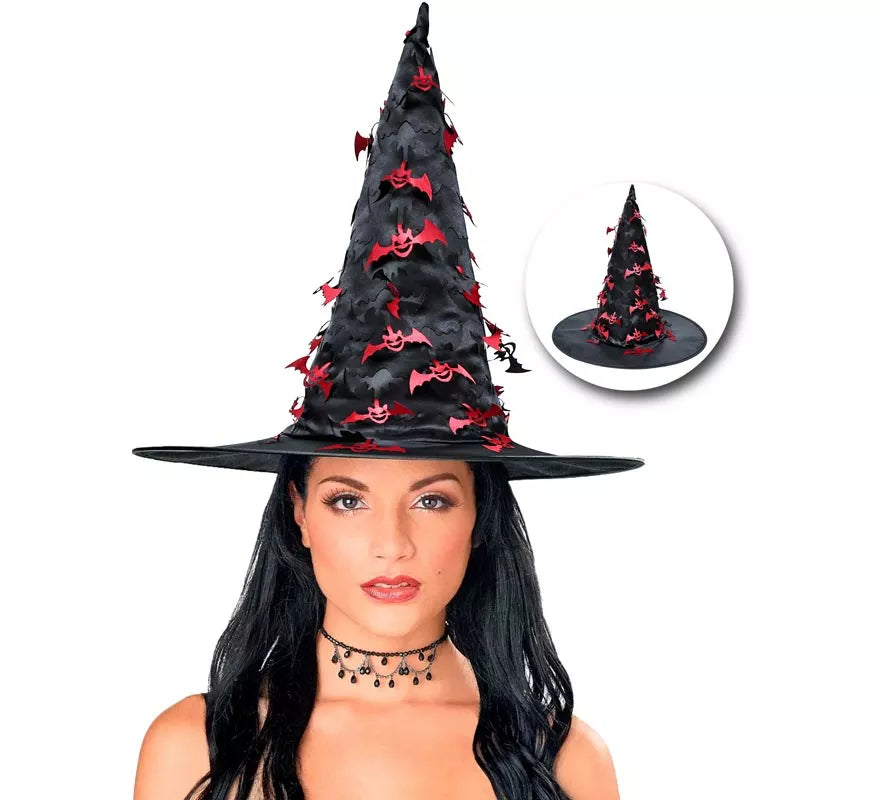 Translation missing: es.Sombrero de Bruja con Murciélago Colgante