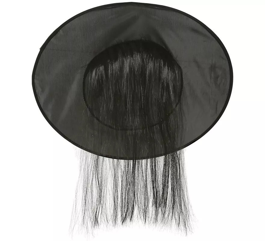 Sombrero de Bruja con pelo