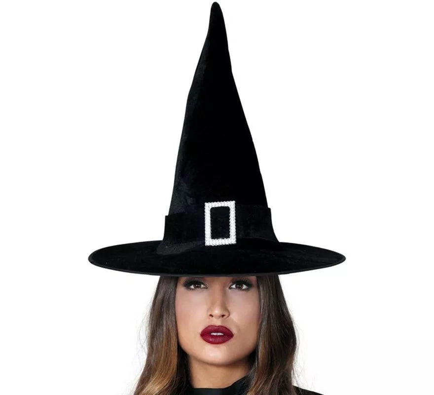 Translation missing: es.Sombrero de Bruja de Terciopelo negro