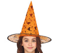 Sombrero de Bruja Naranja Infantil