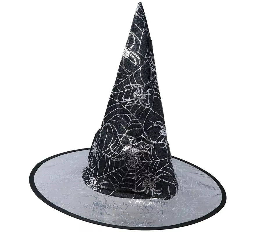 Translation missing: es.Sombrero de Bruja negro con dibujos estampados
