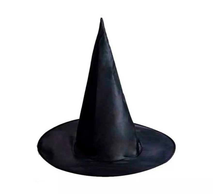 Translation missing: es.Sombrero de Bruja negro infantil de 30 cm