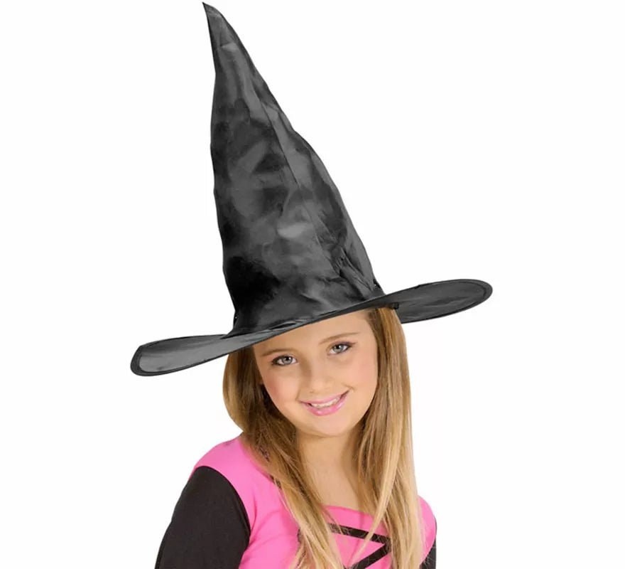 Translation missing: es.Sombrero de Bruja negro para niña