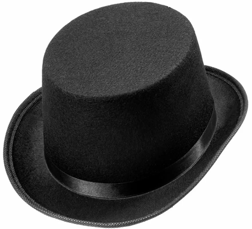 Translation missing: es.Sombrero de Copa o Chistera negro de Fieltro para niños