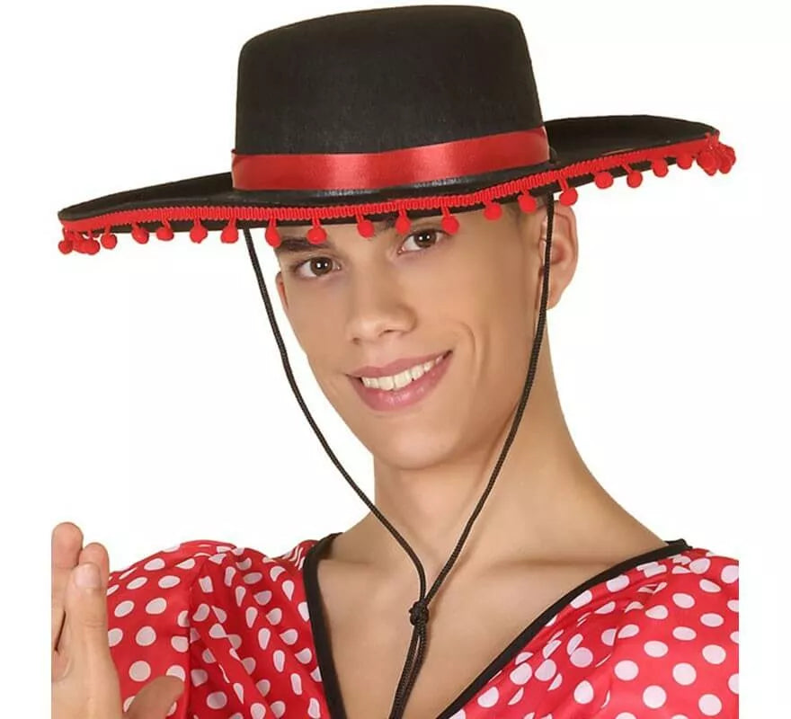 Translation missing: es.Sombrero de Cordobés con Borlas