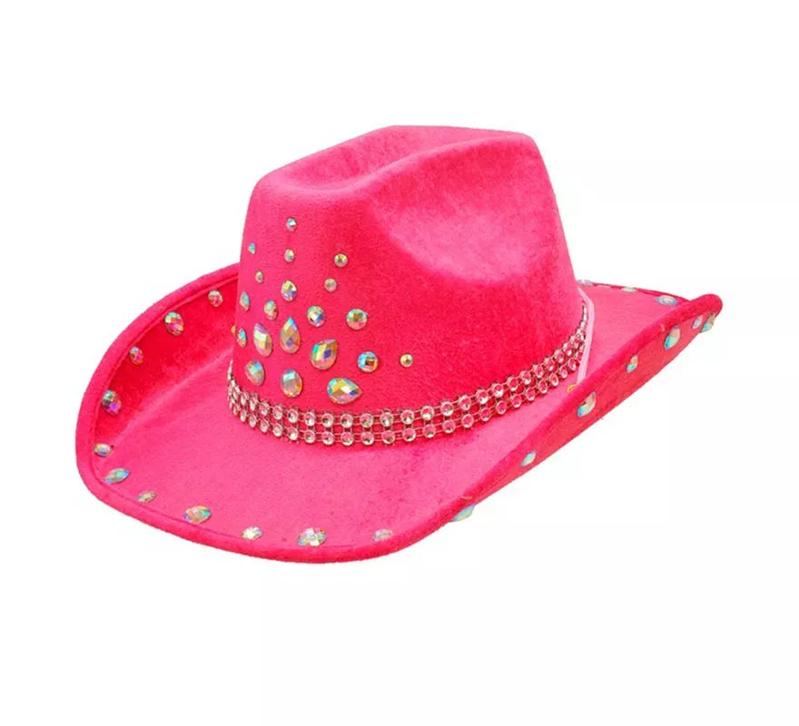 Translation missing: es.Sombrero de Cowboy con pedrería en varios colores