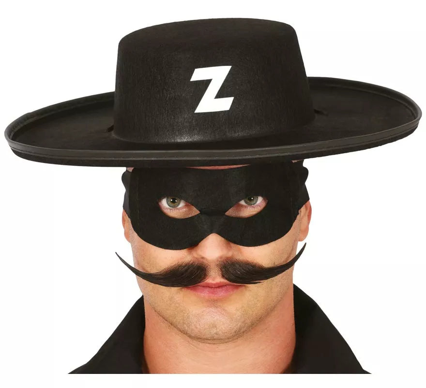 Translation missing: es.Sombrero de El Zorro de fieltro negro