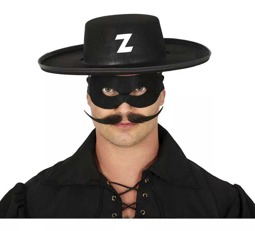 Translation missing: es.Sombrero de El Zorro de fieltro negro