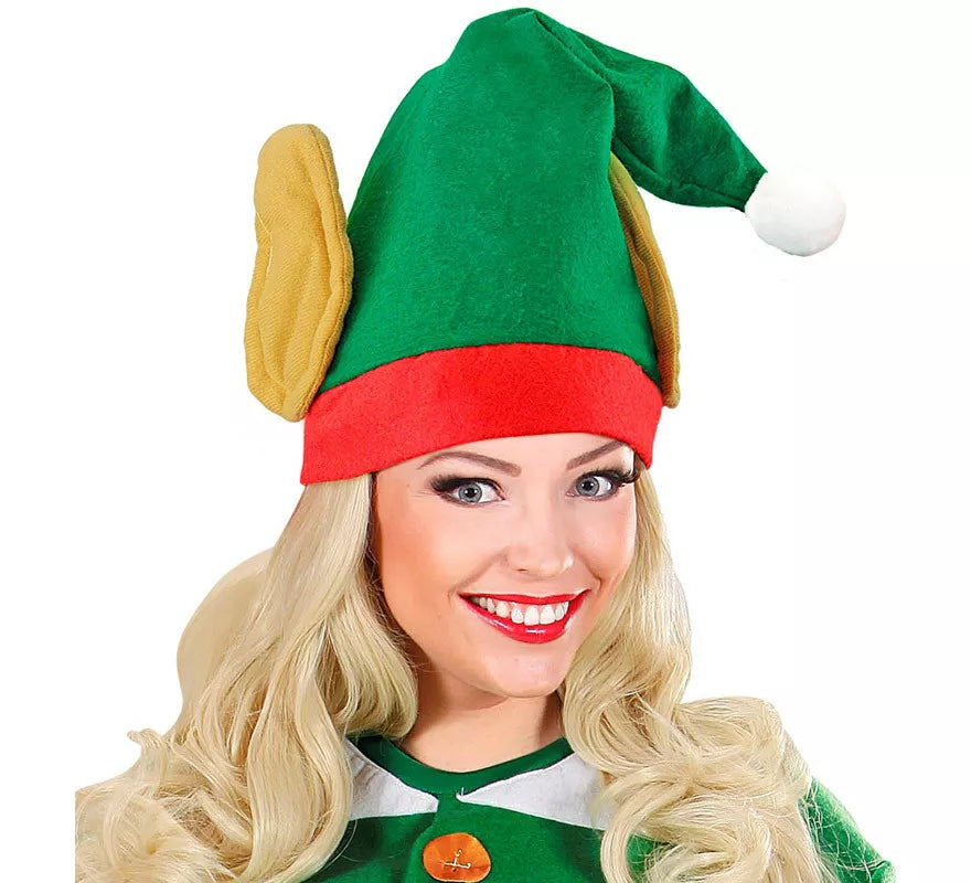 Translation missing: es.Sombrero de Elfo Ayudante de Papá Noel con Orejas