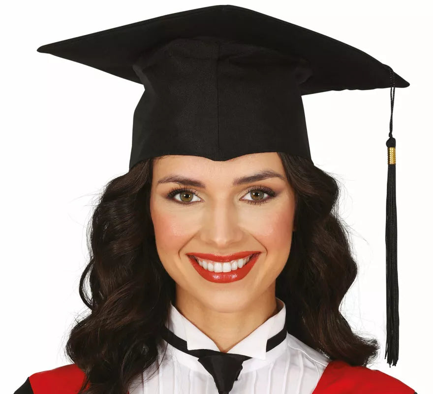 Translation missing: es.Sombrero de Estudiante graduado de tela adulto