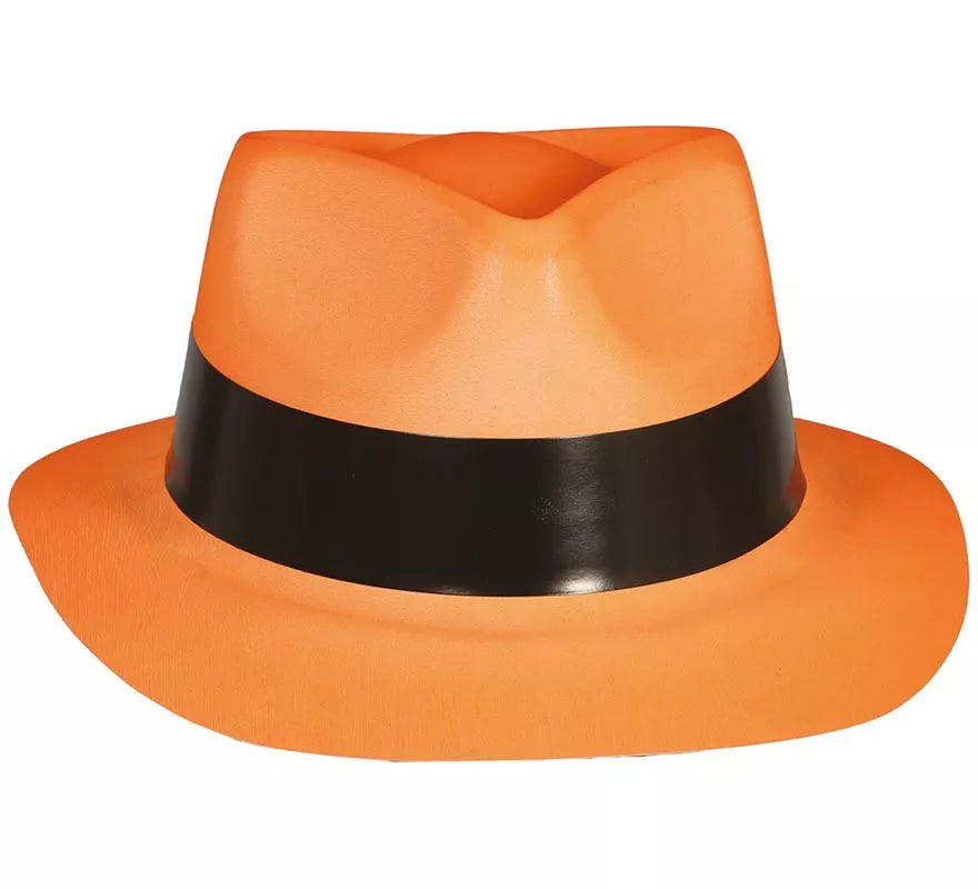 Translation missing: es.Sombrero de Gangster de plástico colores surtidos