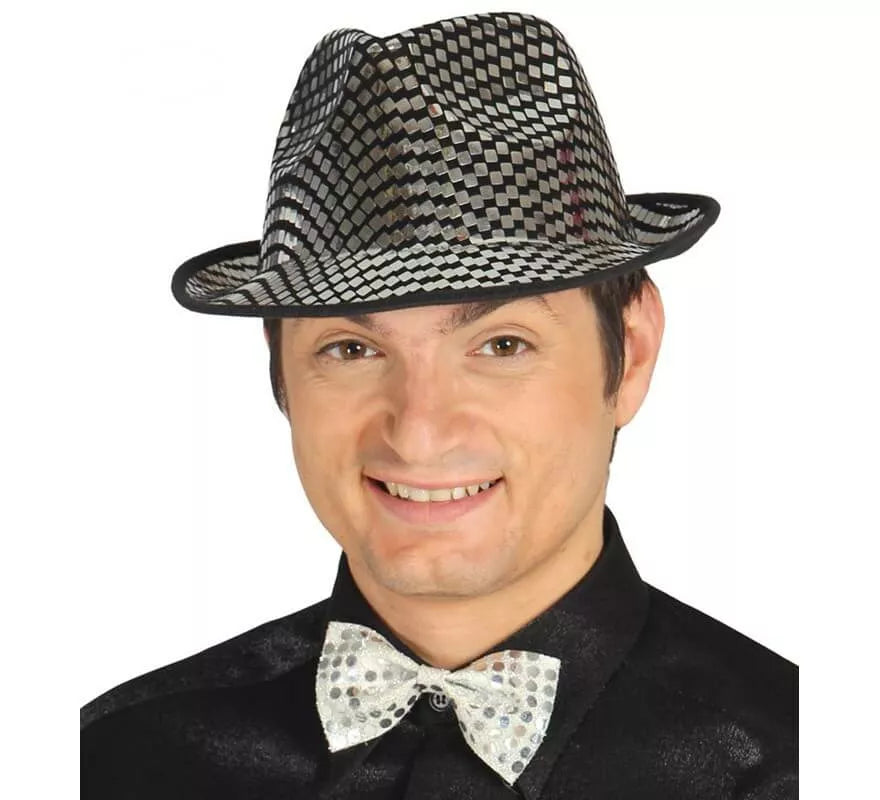 Translation missing: es.Sombrero de Gangster plateado