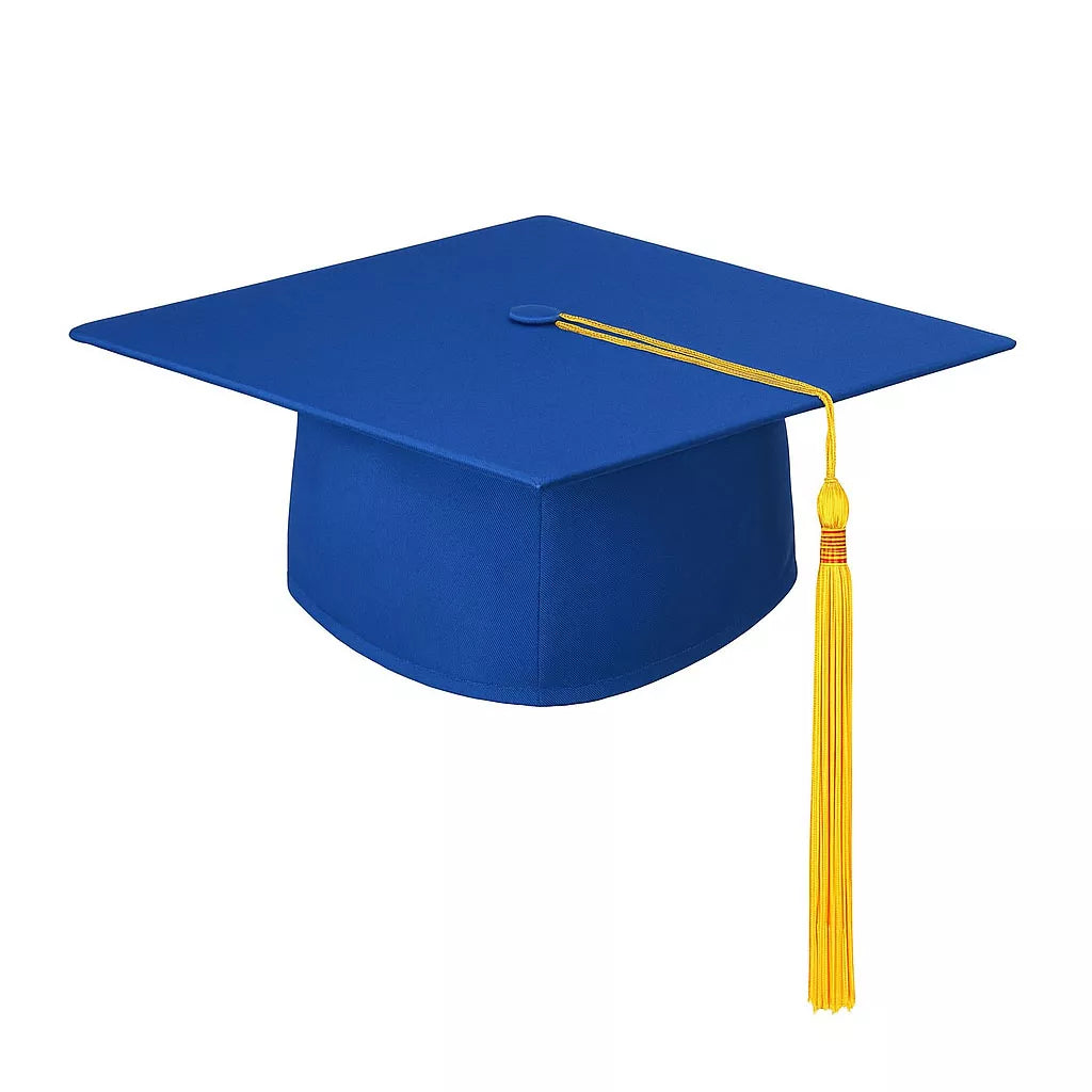 Translation missing: es.Sombrero de Graduado azul adulto