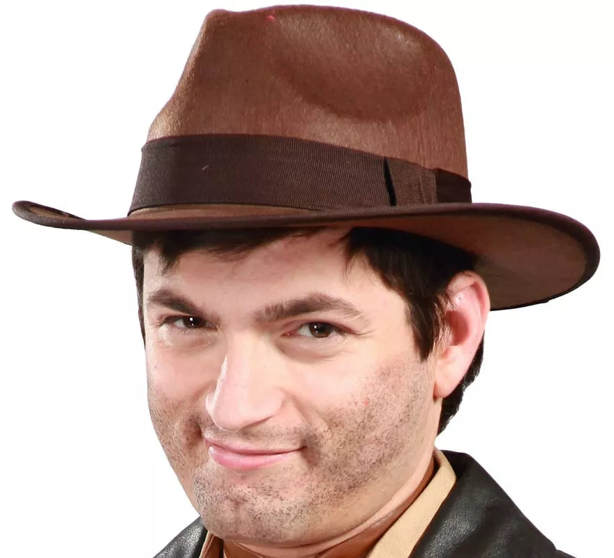 Translation missing: es.Sombrero de Indiana Jones y Freddy para adultos