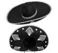 Sombrero de Mariachi Mexicano negro adulto