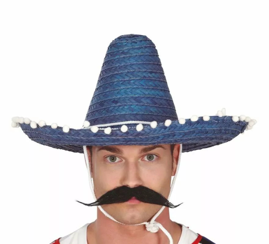 Translation missing: es.Sombrero de Mexicano con Borlas en varios colores de 45 cm