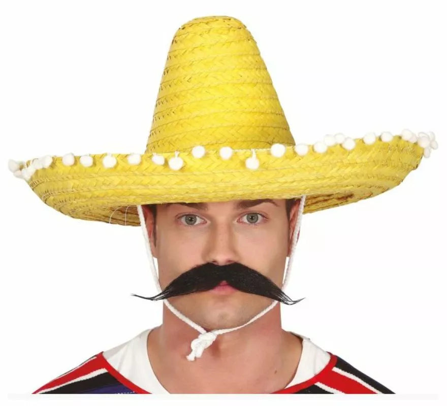 Translation missing: es.Sombrero de Mexicano con Borlas en varios colores de 50 cm